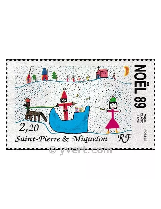 n° 512 -  Timbre Saint-Pierre et Miquelon Poste