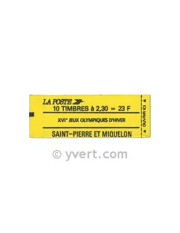 n° C518 -  Timbre Saint-Pierre et Miquelon Poste