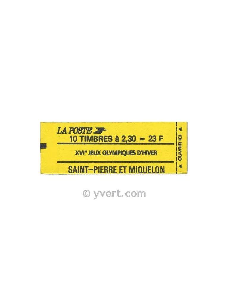 n° C518 -  Timbre Saint-Pierre et Miquelon Poste