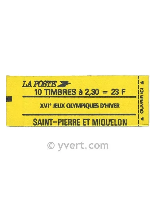 n° C518 -  Timbre Saint-Pierre et Miquelon Poste