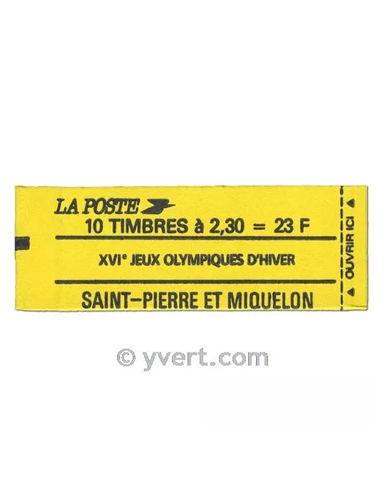 n° C518 -  Timbre Saint-Pierre et Miquelon Poste