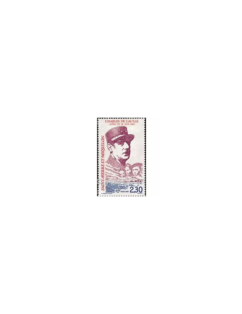 n° 521 -  Timbre Saint-Pierre et Miquelon Poste