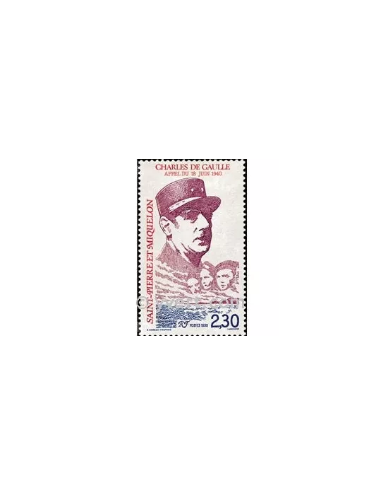 n° 521 -  Timbre Saint-Pierre et Miquelon Poste