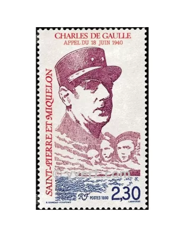 n° 521 -  Timbre Saint-Pierre et Miquelon Poste 2