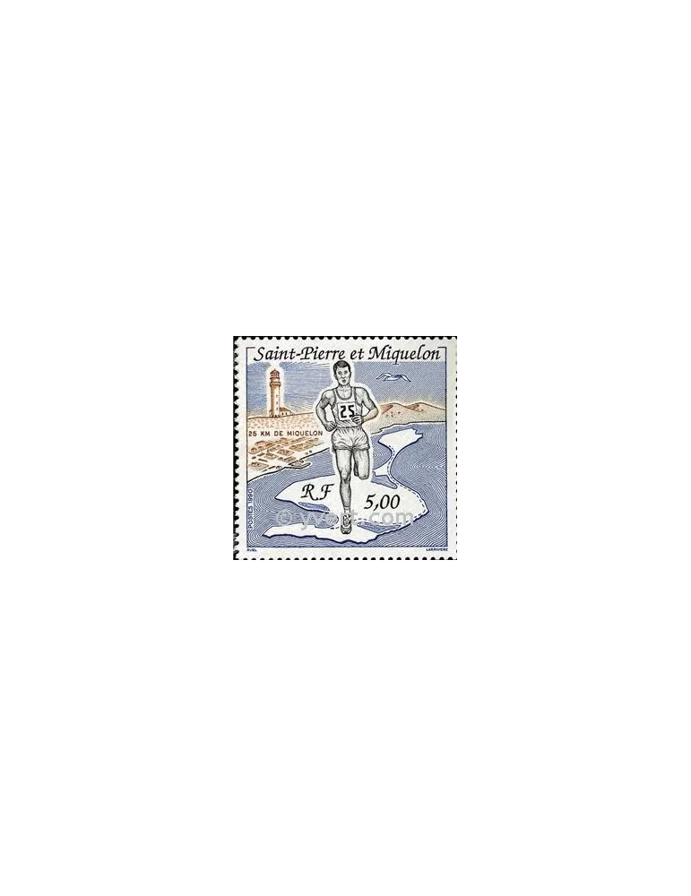 n° 522 -  Timbre Saint-Pierre et Miquelon Poste