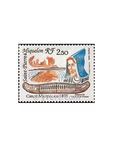 n° 527 -  Timbre Saint-Pierre et Miquelon Poste