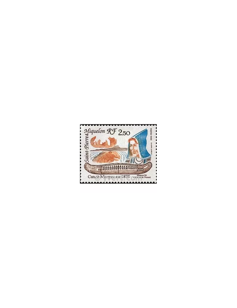 n° 527 -  Timbre Saint-Pierre et Miquelon Poste
