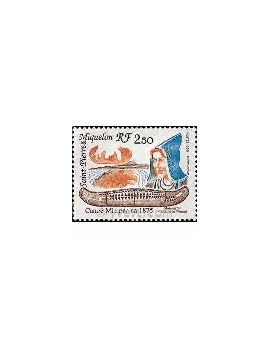 n° 527 -  Timbre Saint-Pierre et Miquelon Poste