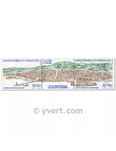 n° 530A -  Timbre Saint-Pierre et Miquelon Poste 2