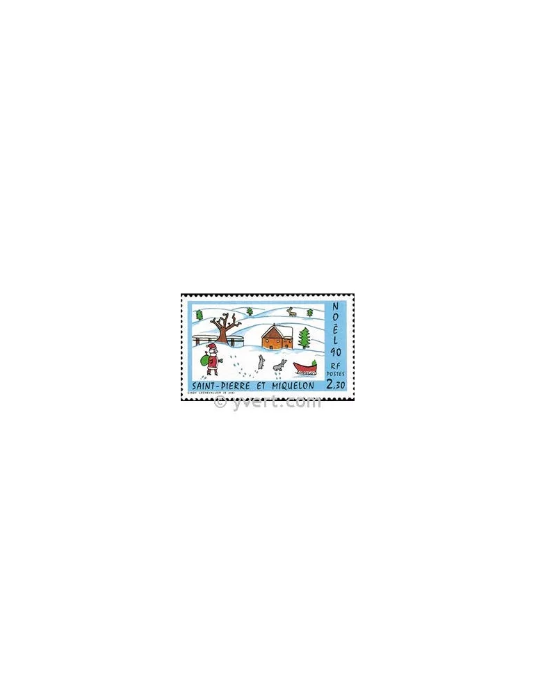 n° 533 -  Timbre Saint-Pierre et Miquelon Poste