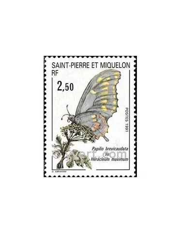 n° 534 -  Timbre Saint-Pierre et Miquelon Poste