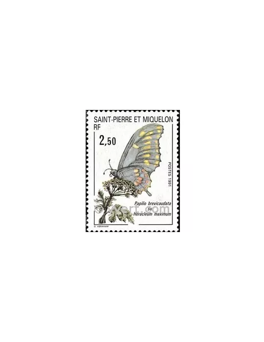n° 534 -  Timbre Saint-Pierre et Miquelon Poste