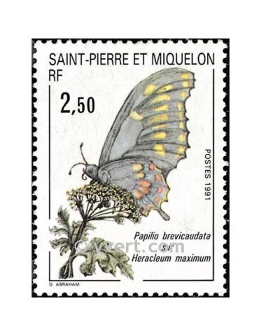 n° 534 -  Timbre Saint-Pierre et Miquelon Poste 2