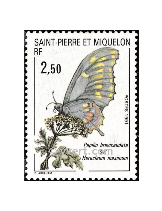 n° 534 -  Timbre Saint-Pierre et Miquelon Poste