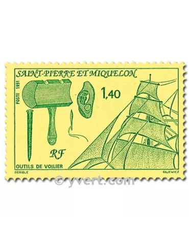 n° 535/536 -  Timbre Saint-Pierre et Miquelon Poste 2