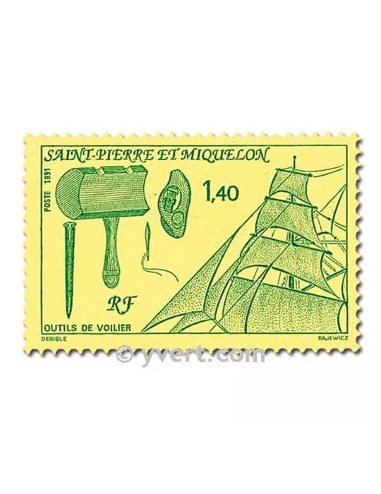 n° 535/536 -  Timbre Saint-Pierre et Miquelon Poste