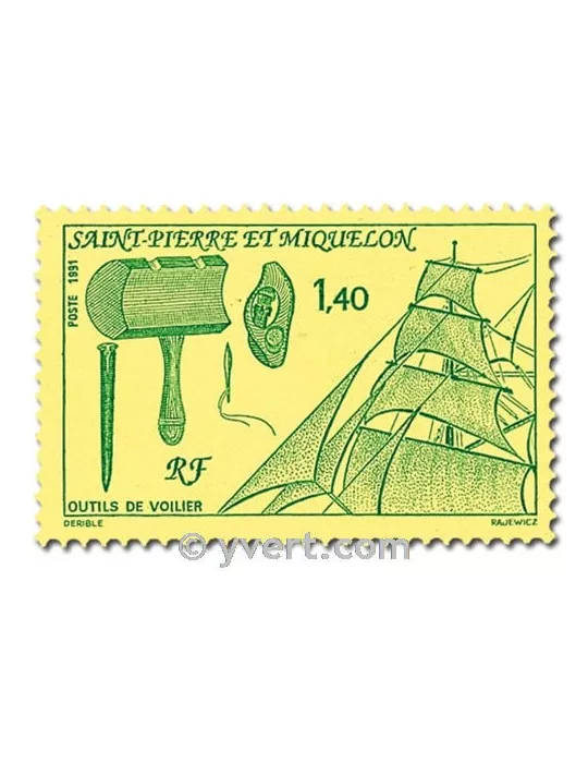 n° 535/536 -  Timbre Saint-Pierre et Miquelon Poste