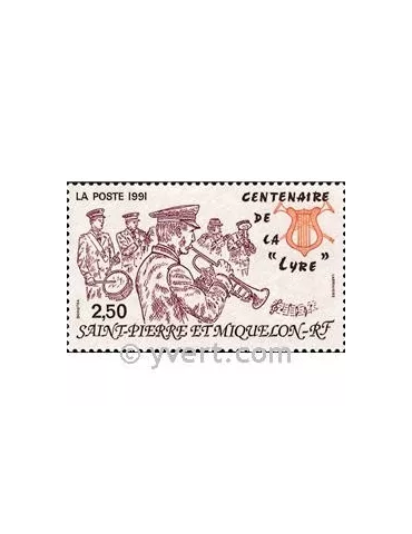 n° 545 -  Timbre Saint-Pierre et Miquelon Poste