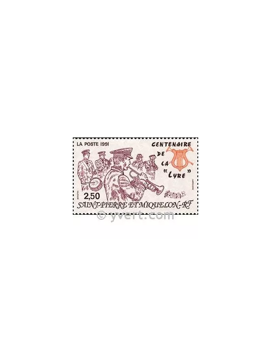 n° 545 -  Timbre Saint-Pierre et Miquelon Poste