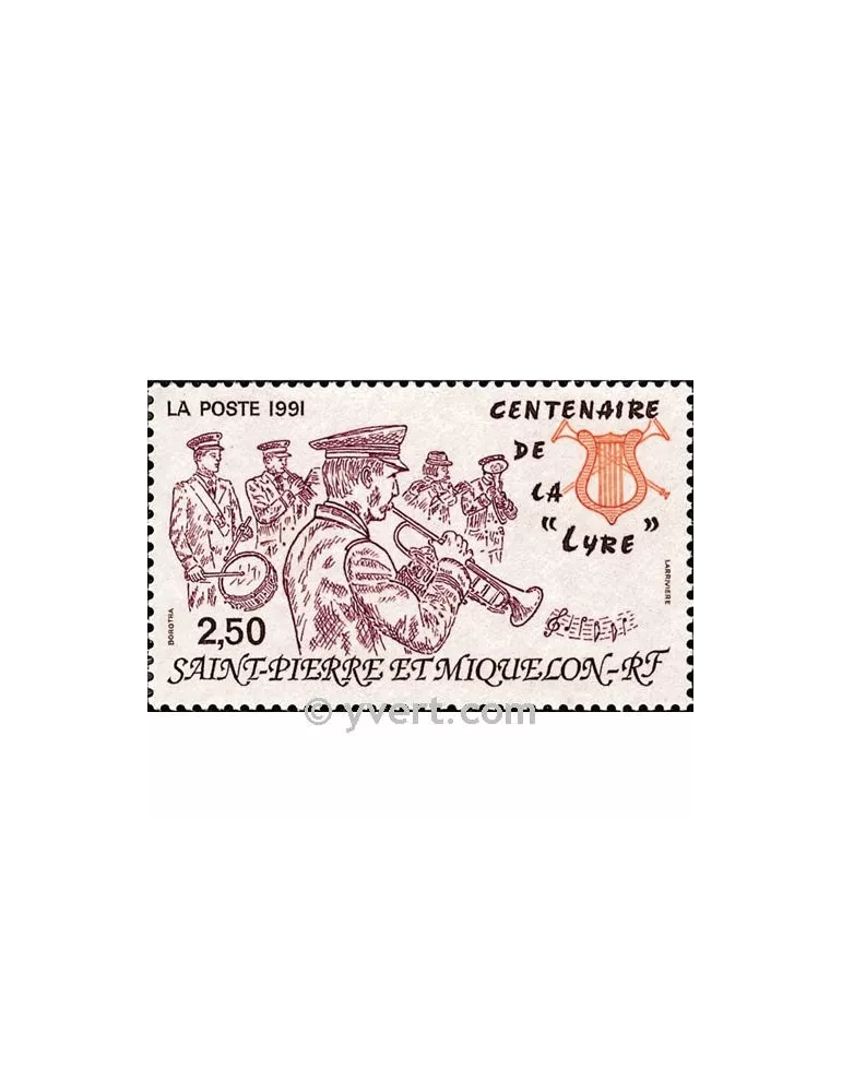 n° 545 -  Timbre Saint-Pierre et Miquelon Poste