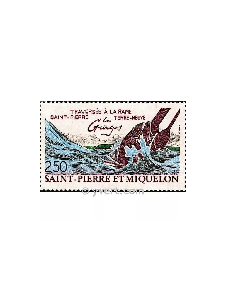 n° 546 -  Timbre Saint-Pierre et Miquelon Poste