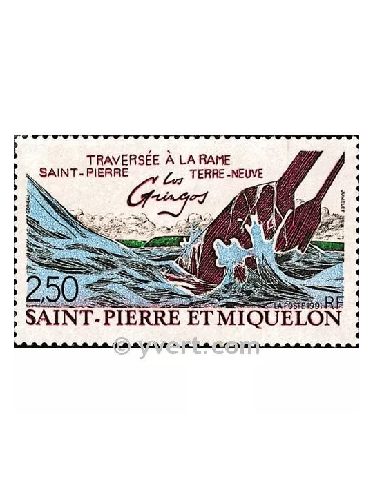 n° 546 -  Timbre Saint-Pierre et Miquelon Poste
