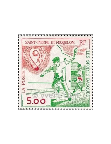 n° 547 -  Timbre Saint-Pierre et Miquelon Poste