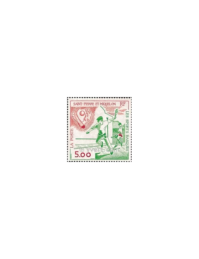 n° 547 -  Timbre Saint-Pierre et Miquelon Poste
