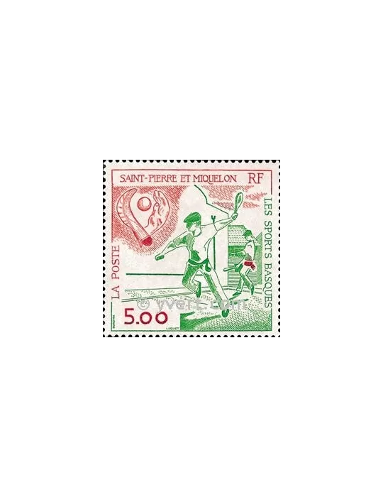 n° 547 -  Timbre Saint-Pierre et Miquelon Poste
