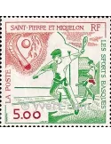 n° 547 -  Timbre Saint-Pierre et Miquelon Poste