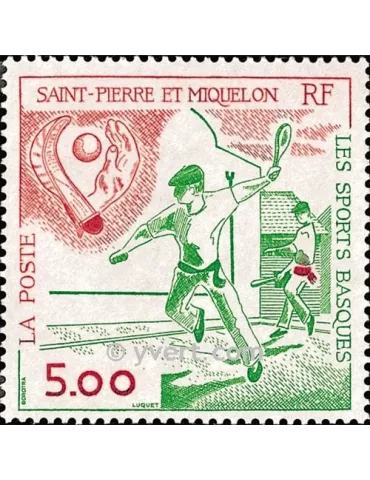 n° 547 -  Timbre Saint-Pierre et Miquelon Poste 2