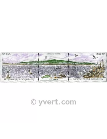 n° 549A -  Timbre Saint-Pierre et Miquelon Poste 2