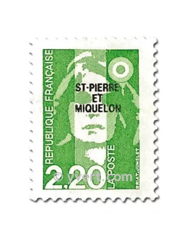 n° 552/553 -  Timbre Saint-Pierre et Miquelon Poste 2