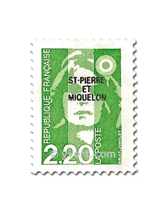n° 552/553 -  Timbre Saint-Pierre et Miquelon Poste