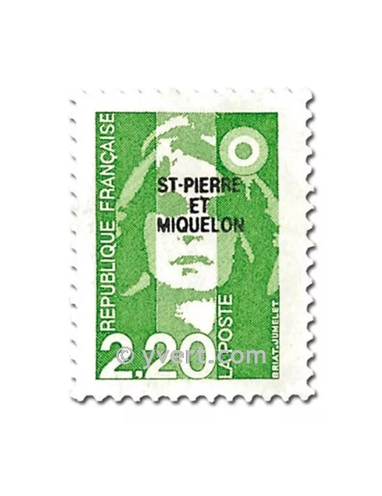 n° 552/553 -  Timbre Saint-Pierre et Miquelon Poste