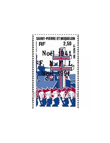 n° 554 -  Timbre Saint-Pierre et Miquelon Poste