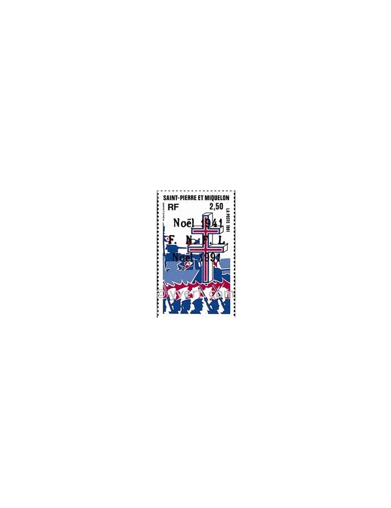n° 554 -  Timbre Saint-Pierre et Miquelon Poste