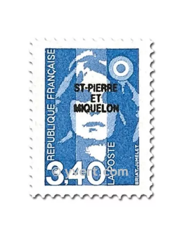 n° 555/556 -  Timbre Saint-Pierre et Miquelon Poste 2