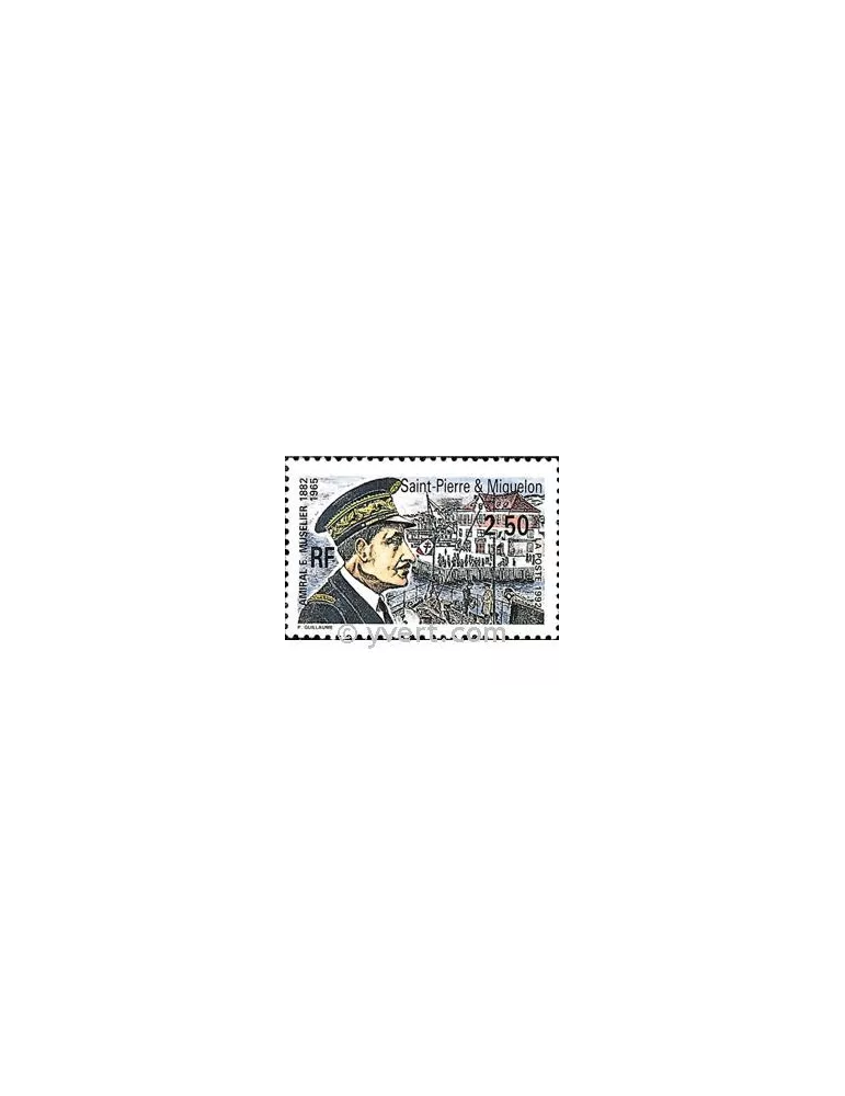 n° 558 -  Timbre Saint-Pierre et Miquelon Poste