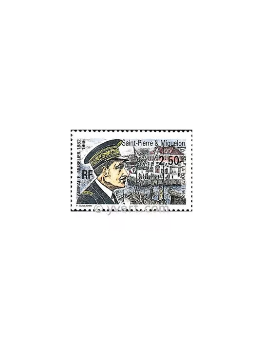 n° 558 -  Timbre Saint-Pierre et Miquelon Poste
