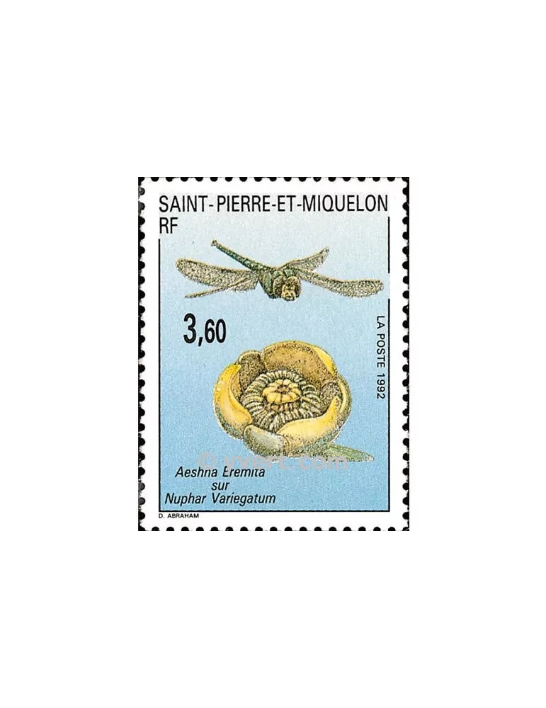 n° 560 -  Timbre Saint-Pierre et Miquelon Poste