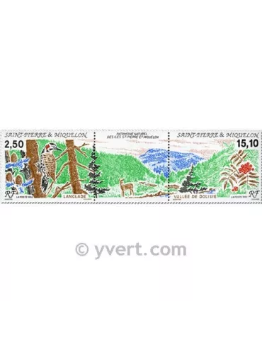 n° 568A -  Timbre Saint-Pierre et Miquelon Poste 2