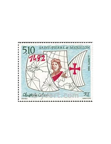 n° 569 -  Timbre Saint-Pierre et Miquelon Poste