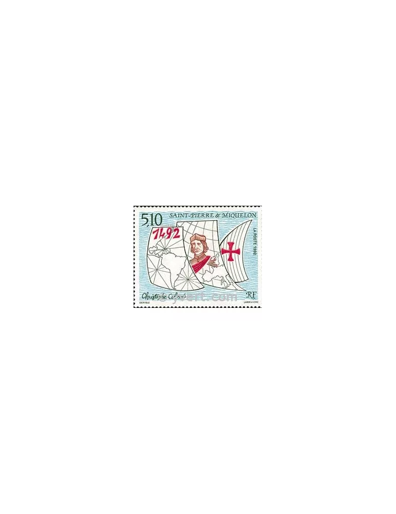 n° 569 -  Timbre Saint-Pierre et Miquelon Poste
