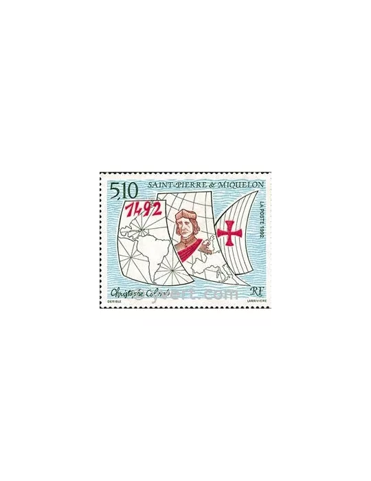 n° 569 -  Timbre Saint-Pierre et Miquelon Poste