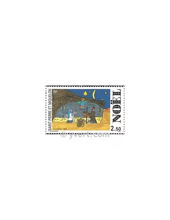 n° 571 -  Timbre Saint-Pierre et Miquelon Poste