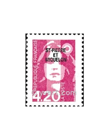 n° 572 -  Timbre Saint-Pierre et Miquelon Poste