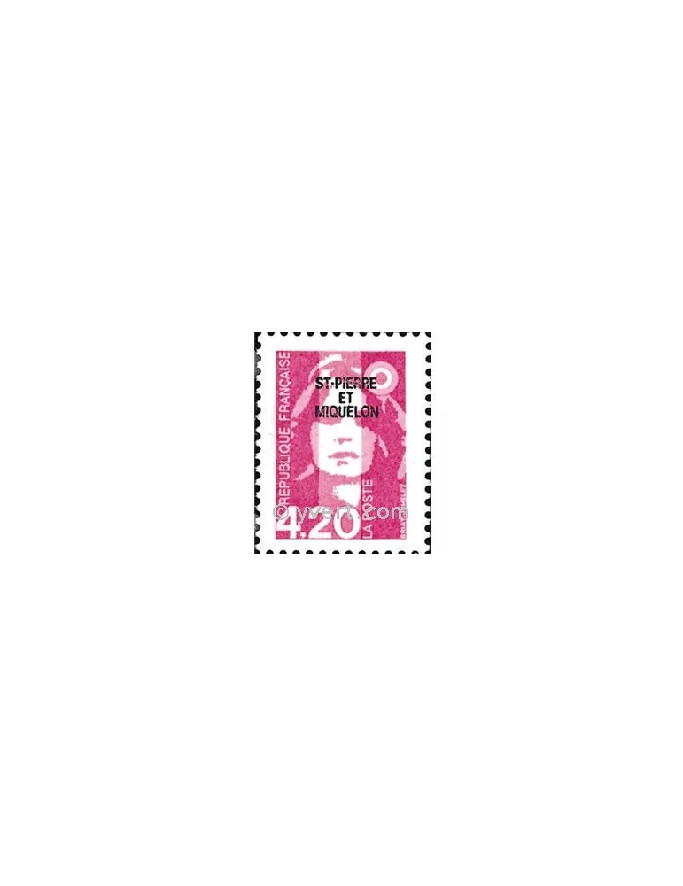 n° 572 -  Timbre Saint-Pierre et Miquelon Poste