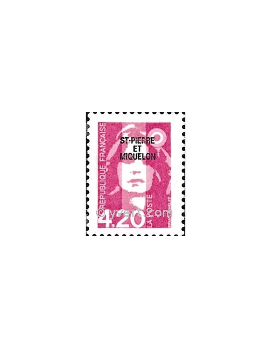 n° 572 -  Timbre Saint-Pierre et Miquelon Poste