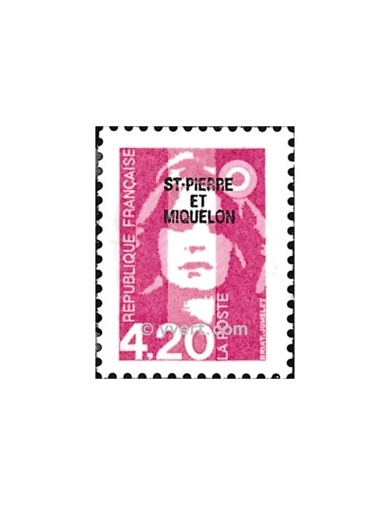 n° 572 -  Timbre Saint-Pierre et Miquelon Poste